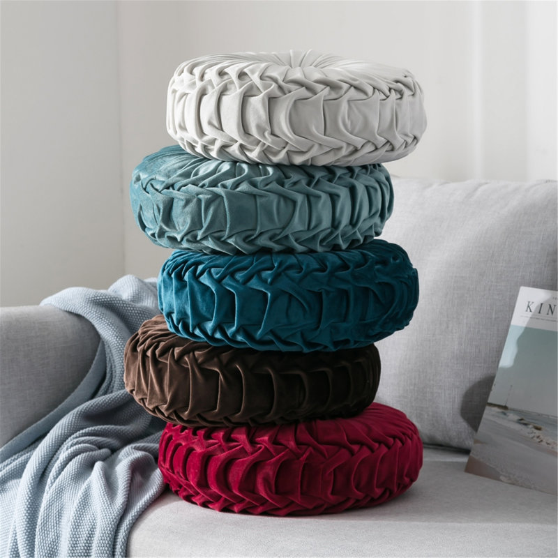 Rosdorf Park Lanajah Round Pillow Cover & Insert & Reviews